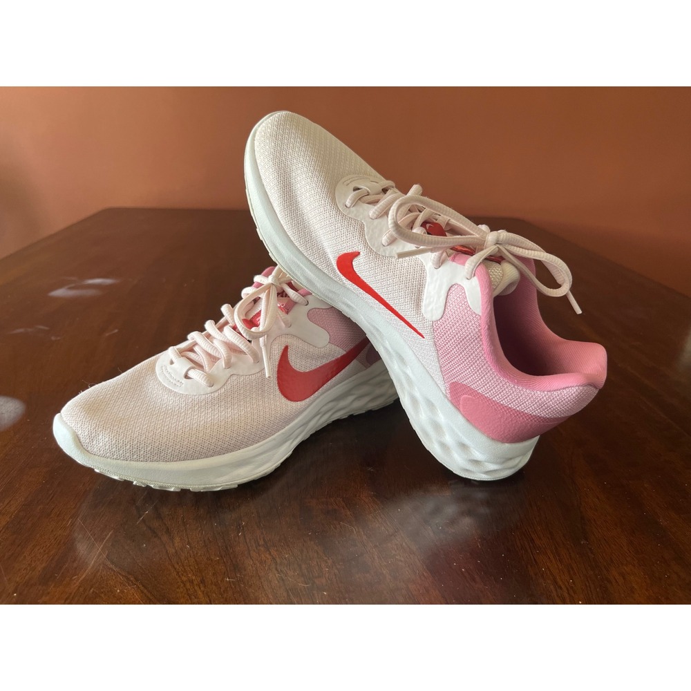 Nike Revolution 6 Next Nature Pink Rose Whisper Running Shoe DC3729-601 W: 6.5